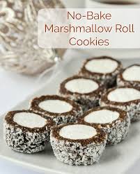When you are ready to bake, scoop the dough into balls and follow the recipe baking instructions. Marshmallow Roll Cookies Easy No Bake And Freezer Friendly