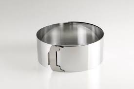 Menz Cake Ring 4 Pieces Diameter Of 16 Cm To 30 Cm Adjustable 75 Cm High Stainless Steel Quality Product Made In Germany Visit Piecings Adjustable Stainless