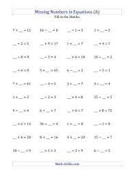 Math, in general, is not a spectator's game. Algebra Worksheets