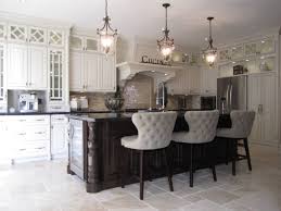 This picture mixes white and soft blue. Two Tone Kitchen Houzz