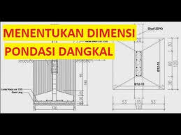 Pondasi telapak atau sering juga disebut footplate biasanya digunakan pada bangunan yang jumlah tingkatnya tidak terlalu banyak (1 s/d 3 tingkat) dan daya dukung tanah yang tidak terlalu jelek (>2 kg/cm2). Menentukan Dimensi Pondasi Dangkal Dan Daya Dukung Tanah Youtube