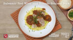 Fresh baked and scrumptious, your favorite apple cider and pumpkin donuts are back! Balsamic Red Wine And Tomato Braised Pork Video