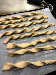 I made 18 christmas trees, but the number depends on the size of your cookie cutter. Christmas Tree Coffee Cake Your Choice Way