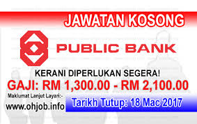 *jawatan kosong pemandu taxi di uae tu bos.masih ada peluang lagi ke bos.harap semua nya berjalan lancar utk pengambilan tersebut.tq. Jawatan Kosong Public Bank Berhad 18 Mac 2017 Jawatan Kosong Kerajaan Swasta Terkini Malaysia 2021 2022