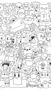 Vexx Doodle Art Black And White Art Wallpaper