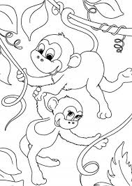 Free Easy To Print Monkey Coloring Pages Monkey Coloring Pages Zoo Coloring Pages Coloring Pages