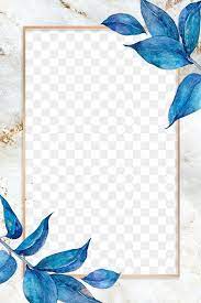 Blue Flower And Gold Frame Png In Watercolor Free Image By Rawpixel Com Adj Free Art Prints Flower Frame Png Graffiti Wallpaper Iphone