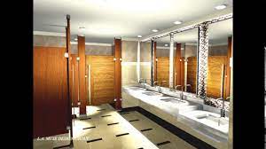 Restroom layouts in new construction will have a solid surface ledge at approximately 60 aff behind water closets and urinals and in existing structures where space permits. Hotel Public Bathroom Design Youtube