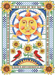 1 pdf pattern specially designed that fits 4 pages. Kooler Design Studio Kiss Of The Sun The Cross Stitch Pattern 123stitch