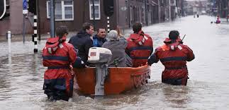 In 1993 en 1995 overstroomde het rivierengebied. Documentaireserie Hoog Water