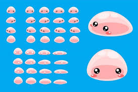 Pink Slime Game Sprites Slime Games Game Character Sprite