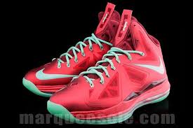 The nike zoom lebron soldier 8 'christmas' looks to be joining in on the holiday festivities. Nike Lebron X Christmas New Pics Sneaker Freaker