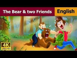 bear and two friends in english story english fairy tales youtube english story urdu stories fairy tales