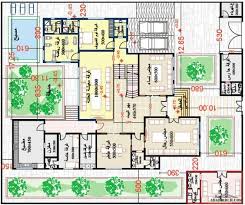 مخطط الفيلا رقم التصميم h1 من مبادرة بيتى 784 متر مربع 7 غرف نوم arab arch my house plans model house plan house plans mansion