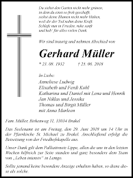 Gerhard müller, plus connu comme gerd müller, né le 3 novembre 1945 à nördlingen, est un ancien footballeur international allemand. Traueranzeigen Von Gerhard Muller Www Westfalen Blatt De