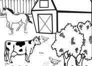 This one features a cheeky goat, which starts with the letter 'g'. Farm Coloring Pages Printables Education Com