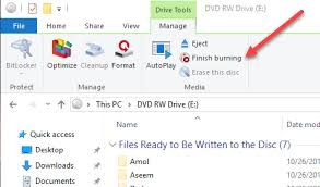 How To Burn Discs In Windows 7 8 10