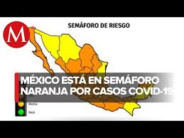 10 estados regresan a color rojo por coronavirus (mapa interactivo). Mexico Se Pinta De Naranja En Semaforo Epidemiologico 8 Estados Estan En Amarillo Youtube