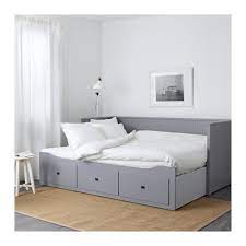 Adjustable bed sides allow you to use mattresses of different thicknesses. Hemnes Grey Moshult Firm Day Bed W 3 Drawers 2 Mattresses 80x200 Cm Ikea Hemnes Tagesbett Ikea Hemnes Tagesbett Tagesbett