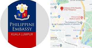 Address for the embassy of philippines in kuala lumpur: Philippine Embassy In Malaysia The Pinoy Ofw