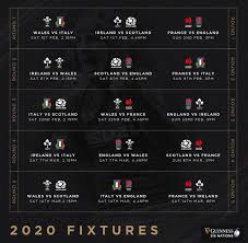 England men's guinness six nations fixtures for 2020 and 2021 have been announced. Guinness Six Nations 2020 Fixture List Rugbyunion