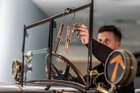 The washer cleans the driver's side of the windscreen. The Windscreen Wiper Mercedes Benz Museum Inside No 14 2020 Daimler Global Media Site