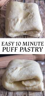 10 Minute Homemade Puff Pastry Recipes Sweet Savory Puff Pastry Recipes Pastry Recipes Sweet Savory