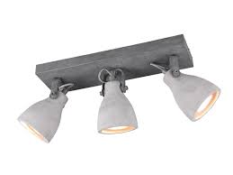 Deckenstrahler sortiment im marktplatz für lampen und leuchten. Led Deckenstrahler Industriedesign Betonlampe 3 Flammig Betonoptik Kuchenlampen Kaufen Bei Setpoint Deutschland Gmbh