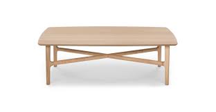 The simple, geometric construction of our folsom collection highlights the inherent beauty of the wood. Light Wood Coffee Tables Article