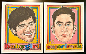 BARRY KEOGHAN superfreak Art Print 8.5x11