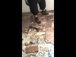 How To Remove Glued Wood Flooring From Concrete Slab Youtube Wood Floors Old Wood Floors Concrete Slab