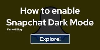 Jun 04, 2021 · after enabling the unknown sources option, launch substratum and search for the dark mode theme. How To Enable Snapchat Dark Mode 2021 Updated