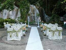 Too May Great Locations To Choose From Ruinatthefalls Jamaicaweddingvenues Desyinationweddings Weddingloca Waterfall Wedding Jamaica Wedding Jamaican Wedding