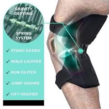 Revolutionary Knee Brace The Strong Knee Joint Support Brace Function As Shock Absorbers For Your Legs And Kn Knee Brace Knee Support Braces How To Run Faster