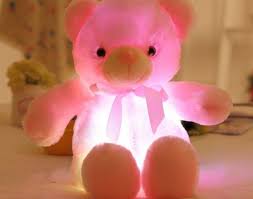 Cheapest 50cm Creative Light Up Led Inductive Teddy Bear Stuffed Animals Plush Toy Colorful Glowing T Teddy Bear Christmas Gift Teddy Bear Plush Bear Plush Toy