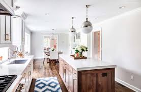 The walnut kitchen cabinet, as you will witness in these 17 walnut kitchen cabinet ideas, are all about history, legacy, and sophistication. Natural Walnut Kitchen Island In Summit New Jersey