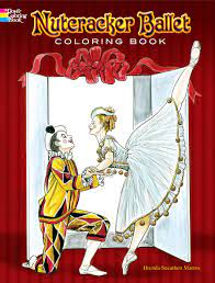 Dance coloring pages coloring pages for kids coloring books famous artists paintings dance crafts ballet painting detailed coloring pages ballerina art nutcracker christmas. Nutcracker Ballet Coloring Book Dover Holiday Coloring Book Brenda Sneathen Mattox 9780486440224 Amazon Com Books