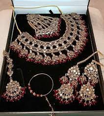 Buy Pakistani Indian Jewellery Bridal Crystal Jewellery Set For Wedding Designer Jewellery Indian Bridal Jewelry Sets Pakistani Bridal Jewelry Bridal Jewelry