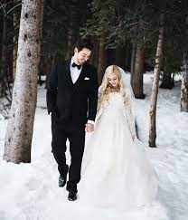 Modern Modest Winter Wedding Dress With Sleeves Christmas Wedding Dresses Wedding Dresses Modest Wedding Dresses