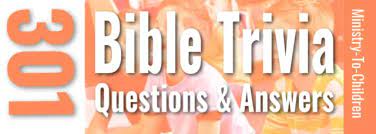 A lot of individuals admittedly had a hard t. 301 Bible Trivia Questions Answers Fun Quiz For Kids Bible Facts Trivia Questions And Answers Bible Quiz Questions