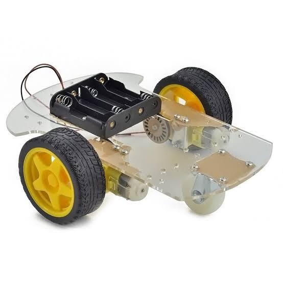 2 Wheel Robotic Smart Car Chassis Pakistan