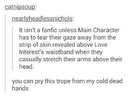 Trope It Isn T A Fanfic Unless Daily Writing Prompts Writing Writing Promts