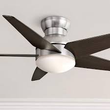 Casablanca Espresso Blades Ceiling Fan 52 Brushed Nickel Ceiling Fan Contemporary Ceiling Fans Ceiling Installation