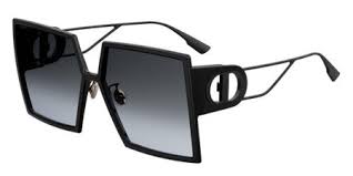 Lunette de soleil christian dior collection so real en excellent état couleurs noir et doré (or) avec un beau détail rose irisé sur les v. Lunettes De Soleil Dior Easylunettes