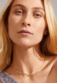 Pilgrim JOANNA FLAT SNAKE CHAIN NECKLACE