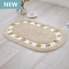 Candles, clocks, decorative storage, frames & display boxes Bath Room Rugs Bath Carpet Oval Bathroom Mats Large Carpets Pad To The Bathroom40x60cm 50x80cm Beige Pink Blue Coffee Purple Carpet Bathroom Carpet Belgiumcarpet Safety Aliexpress