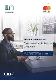 Recrutement Directeur Artistique UN-CHK | Programme FORCE-N - Candidature spontanée