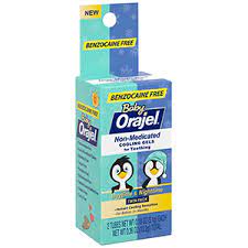 Amazon Com Orajel Baby Daytime And Nighttime Non Medicated Cooling Gels For Teething 2 Tubes 0 18 Oz Each Beauty