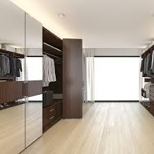 $299 modular closet · installs in minutes · extremely cost effective Fitted Wardrobes Ideas Elegant Mirrored Wardrobe Designs