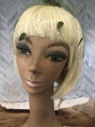 Vintage 1960s Green Birdcage Veil, Green Wedding, Retro Wedding, Vintage  Wedding, Gothic Wedding, Boho Wedding Veil